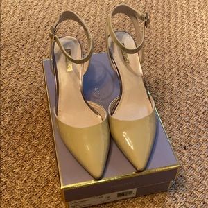 Bisque patent Louise et Cie shoes